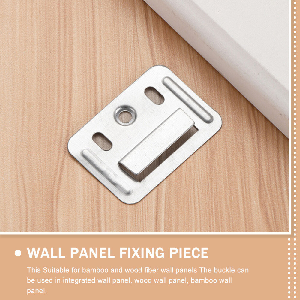 100pcs Replacement Wall Panel Buckle Wall Panel Fixing Piece Wall Panel Clamp