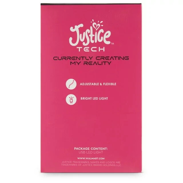JUSTICE TECH Desktop USB Light Adjustable, Flexible & Bright - SUNFLOWER - NIB