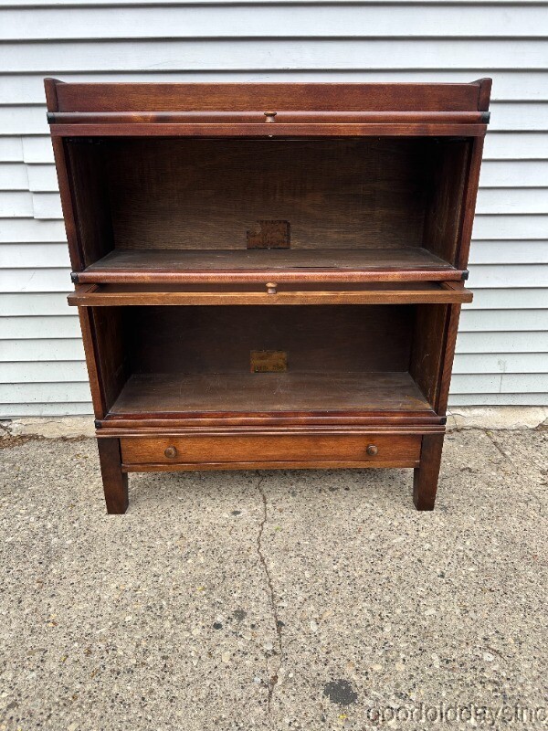 Beautiful Antique Stacking Globe Wernicke Bookcase Display Cabinet