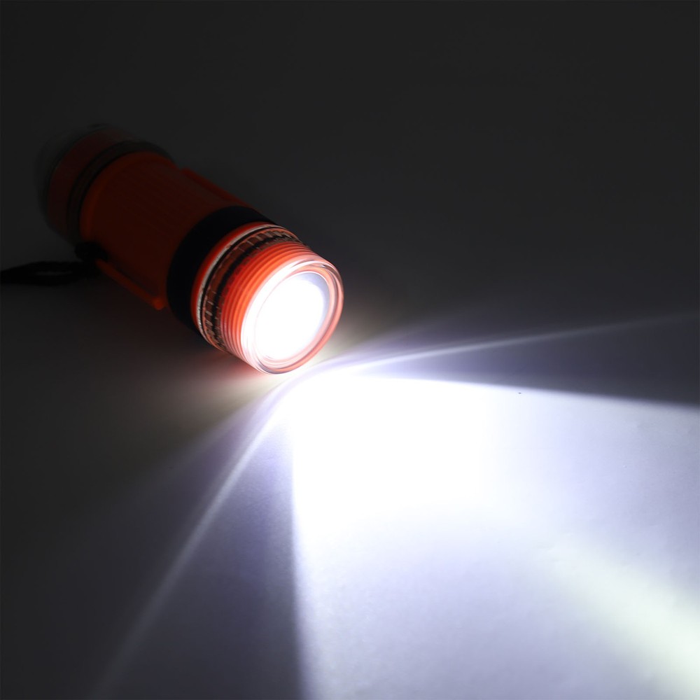 Waterproof Dive Strobe Flashlight High Brightness LED For Underwater Advent RAVV