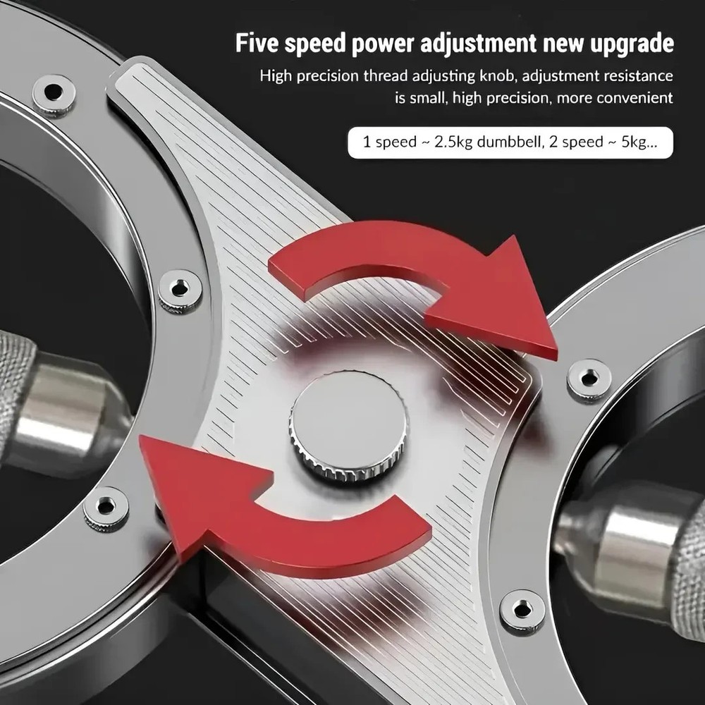 Rotating Burn Machine, Forearm & Shoulder Workout, 10lb Rotating Arm Trainer