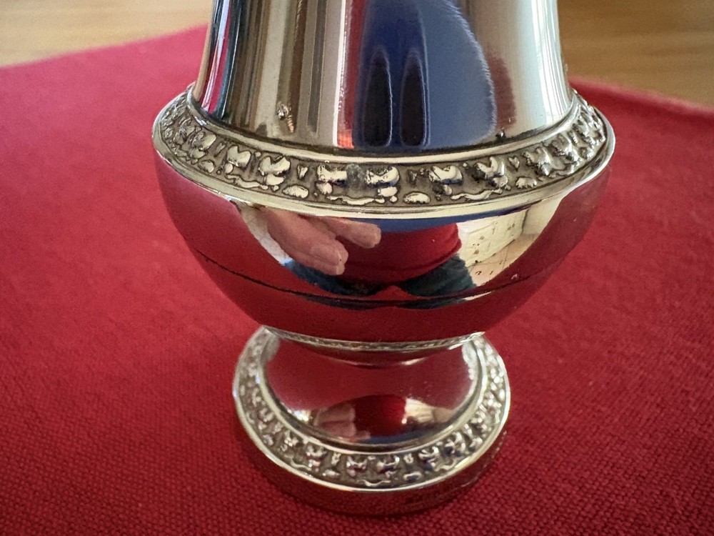 Vintage Silver-Plated Ian Heath Ltd Salt or Peper Shaker