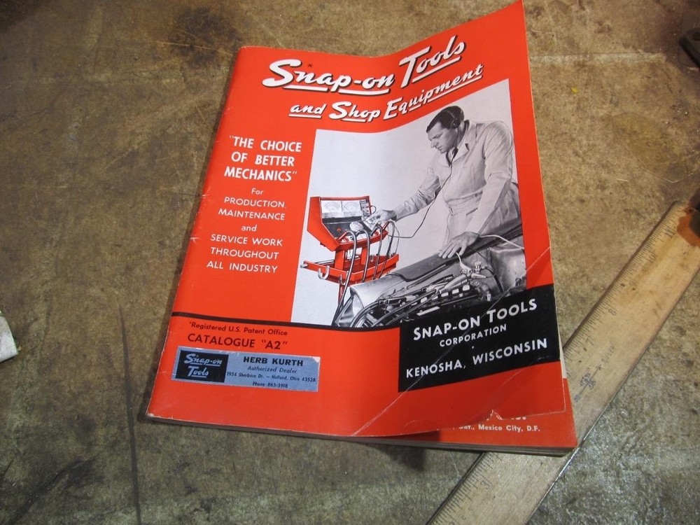 Vintage Snap On 1967 A2 Tool Catalog