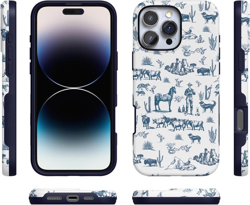 Casely iPhone 16 Pro Max Case | Wild West Adventure | Desert | Bold Protective D