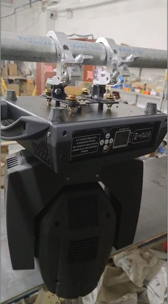 JUNMAN Stage Light Clamps Foldable Infinite Rotation Hooks for DJ Disco Stage L