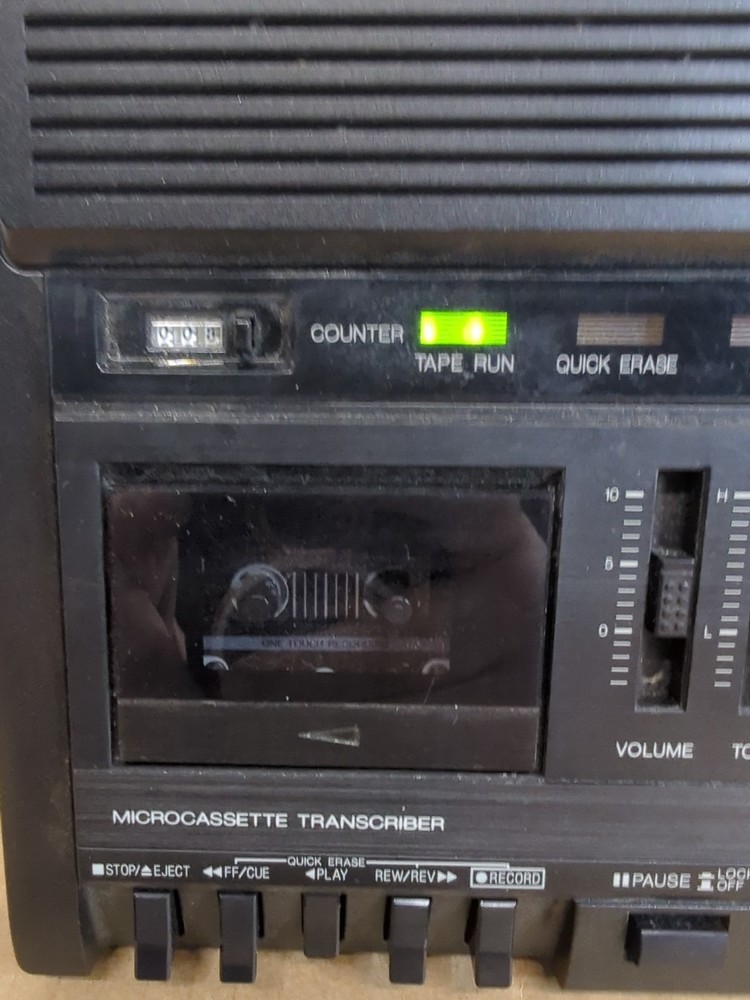Panasonic RR-930 Desktop Cassette Transcriber / Recorder POWER TESTED ER01