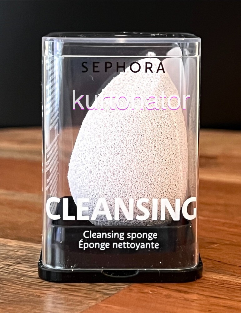 Sephora Cleansing Sponge 1-Pack 2 inch Sealed