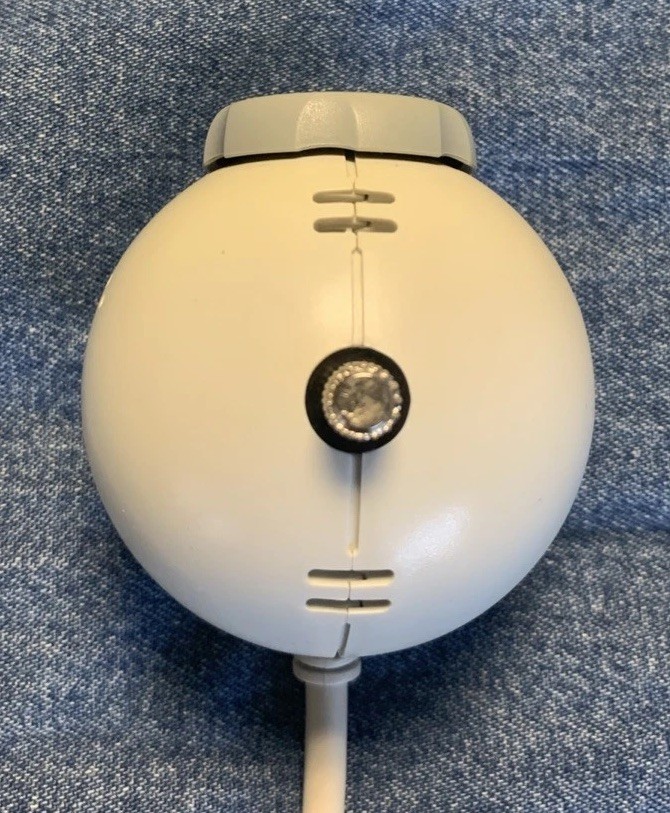 Vintage Logitech Quickcam USB Webcam 2000s Computer Wired w/Camera Base - Tested