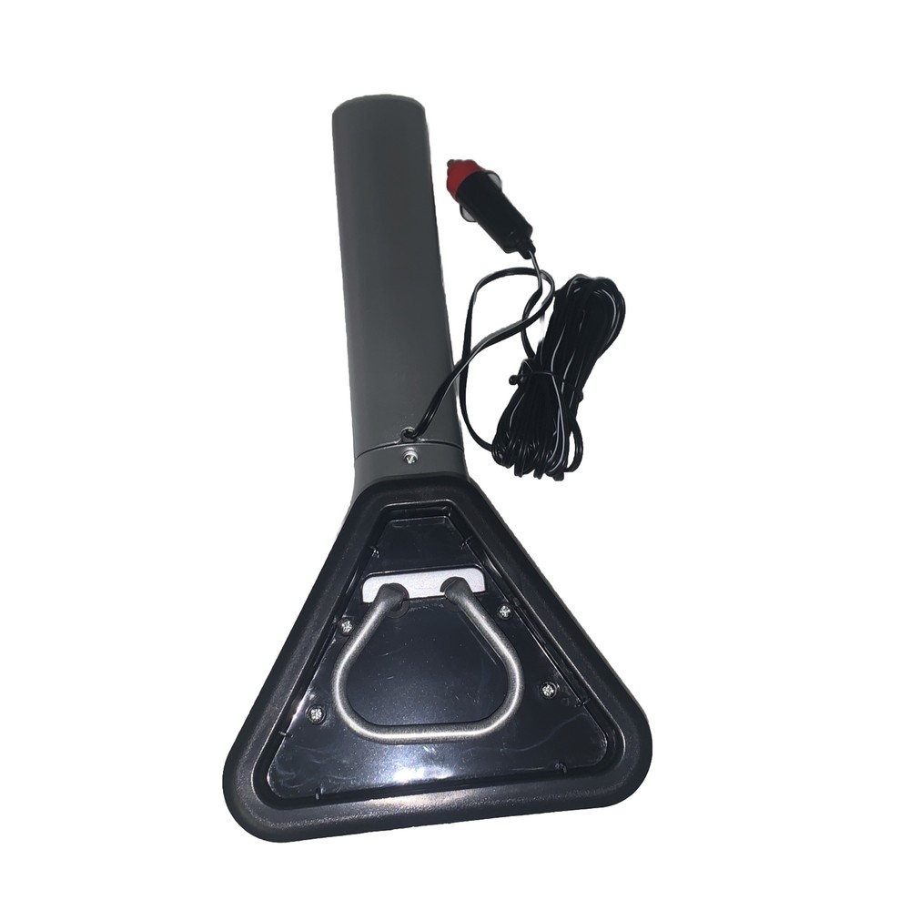Zone Tech 12V Heated Electric Car Window Snow Ice Scraper Extendable LED Light
