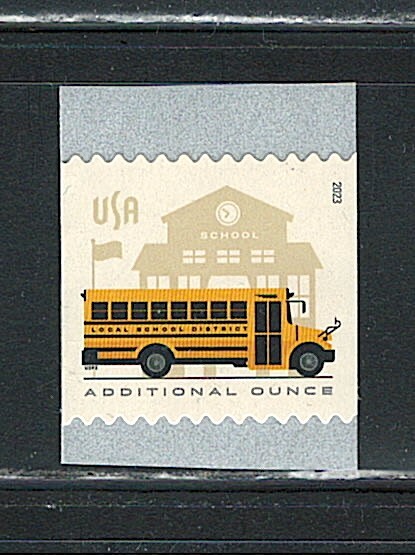 Mint US School Bus Coil Stamp,Scott# 5741, (MNH)