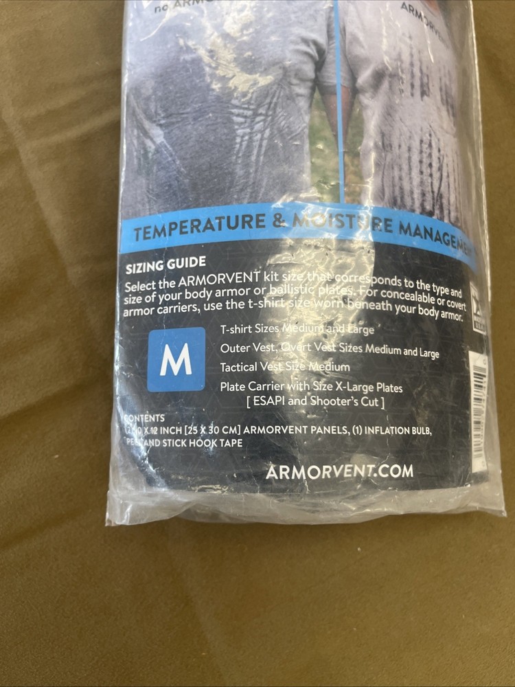 Body Armor Vent Pack Vent – Backpack Airflow Panel EVAP Cooling System 10x12 USA