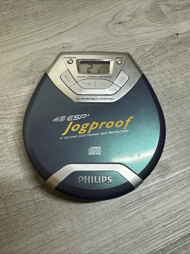 Philips Jog proof Portable CD Player 45 ESP 4 Tested