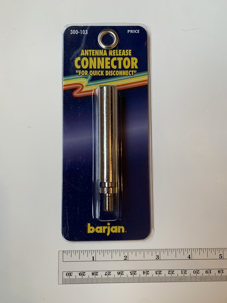 Barjan Antenna Release Connector #300-103 CB ~ New