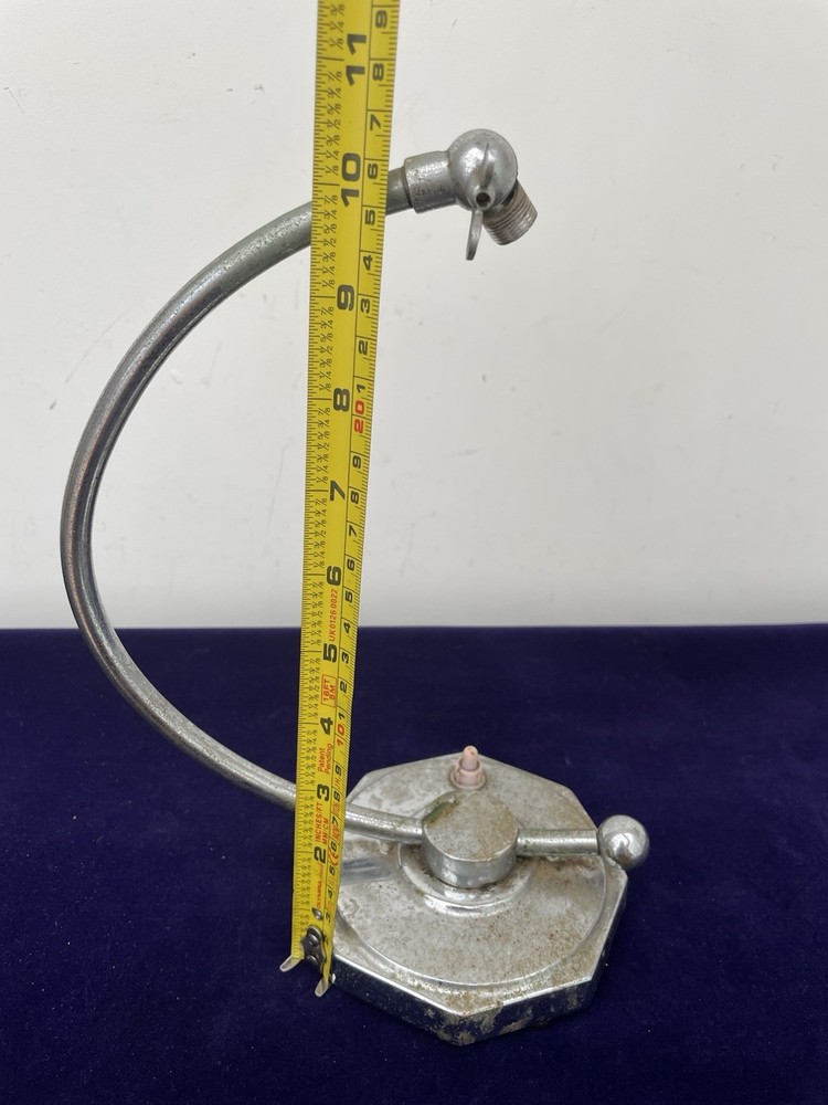 Art Deco Chrome Table Lamp Base Original