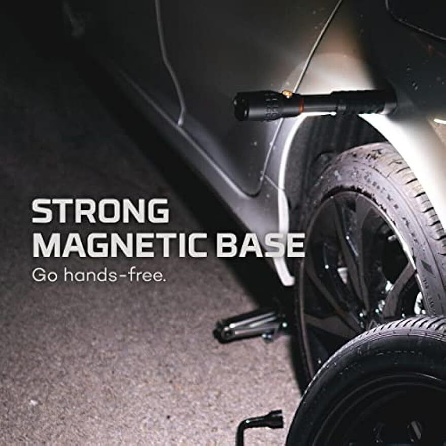 Slyde King 2000 Lumen Flashlight Rechargeable LED Flashlight Work Light Bright