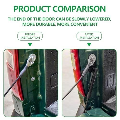 Tail Gate Mods Damper Kit, Tailgate Slow Drop Accessories Compatible with 2022