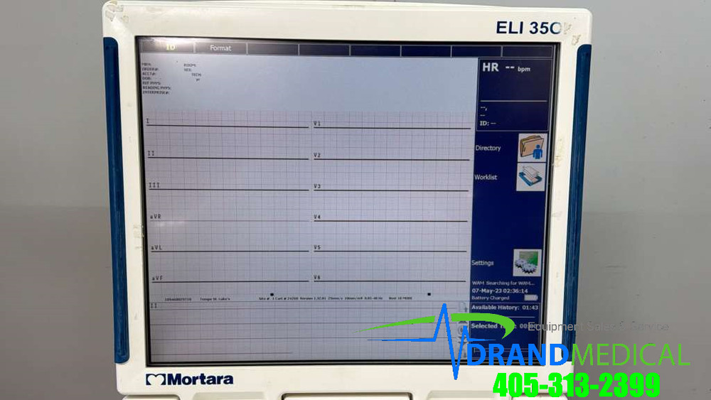 Mortara ELI 350 Interpretive Electrocardiograph System