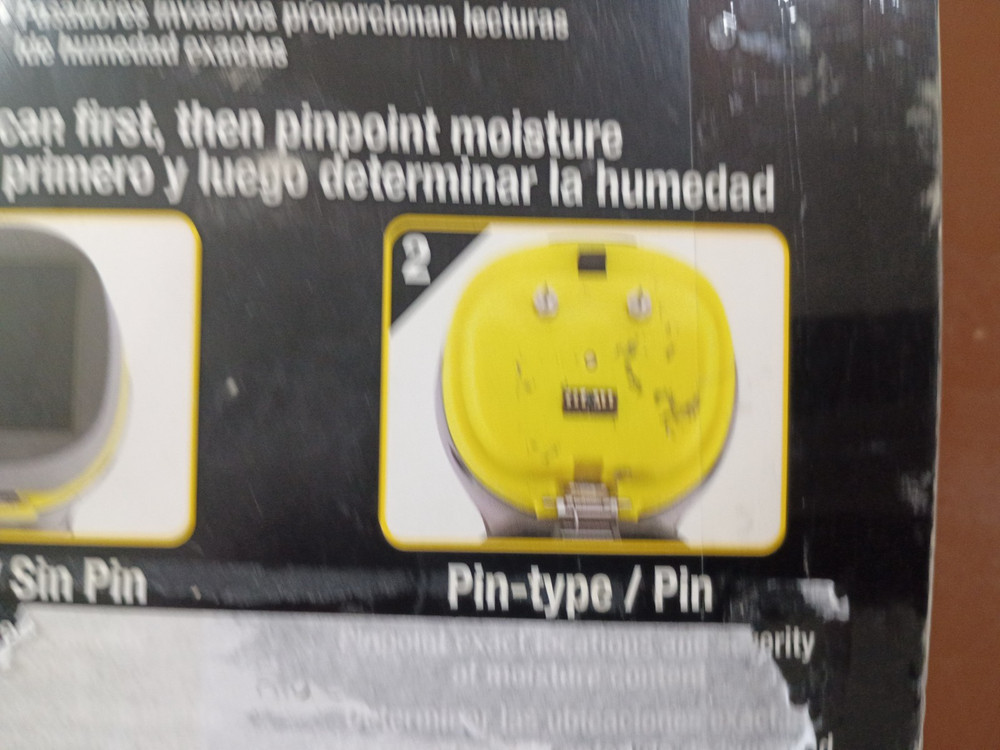 General Tools Combo Pin & Pinless Moisture Meter, Water Damage & Mold Detection