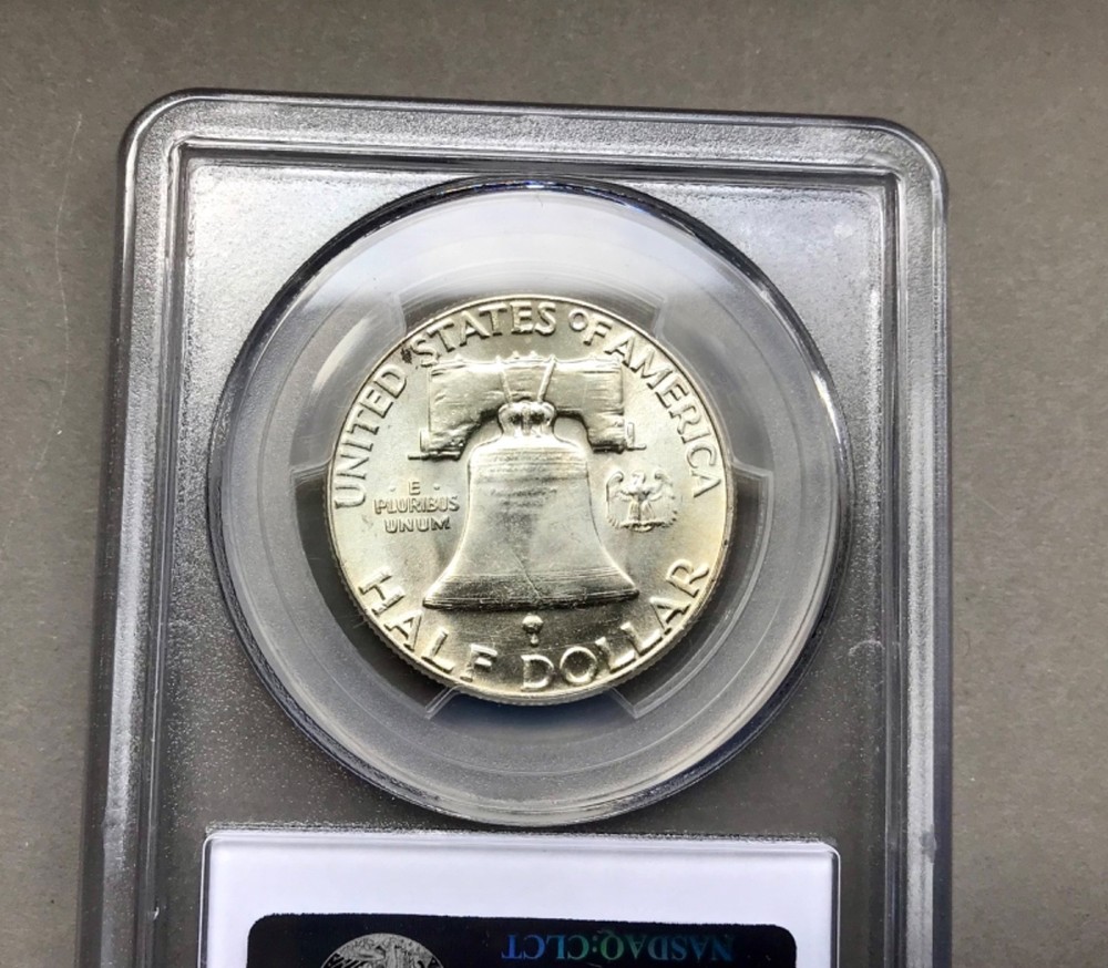 1961 Franklin Half Dollar NPCGS MS65