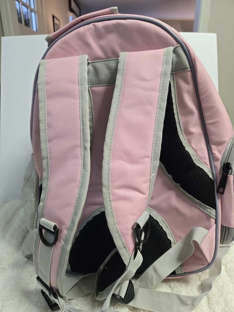 Transparent Pet Carrying Breathable Backpack.