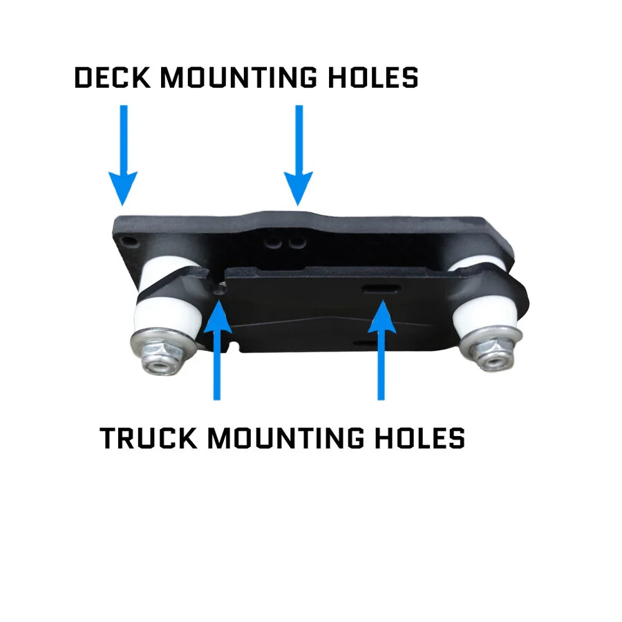 Waterborne Skateboards Extender Rail Adapter