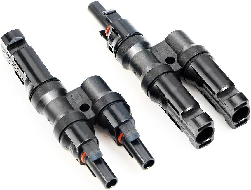 ALLPOWERS MC-Branch Connectors Solar Panels Connectors Y Connector for Parallel