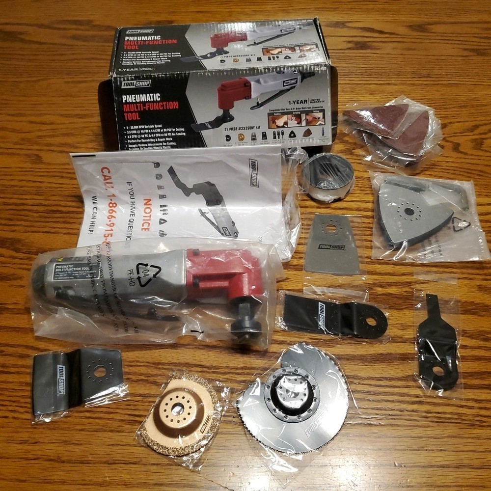 Pneumatic Multi-Function Tool & Accessories Variable Speed 207-4825 New In Box