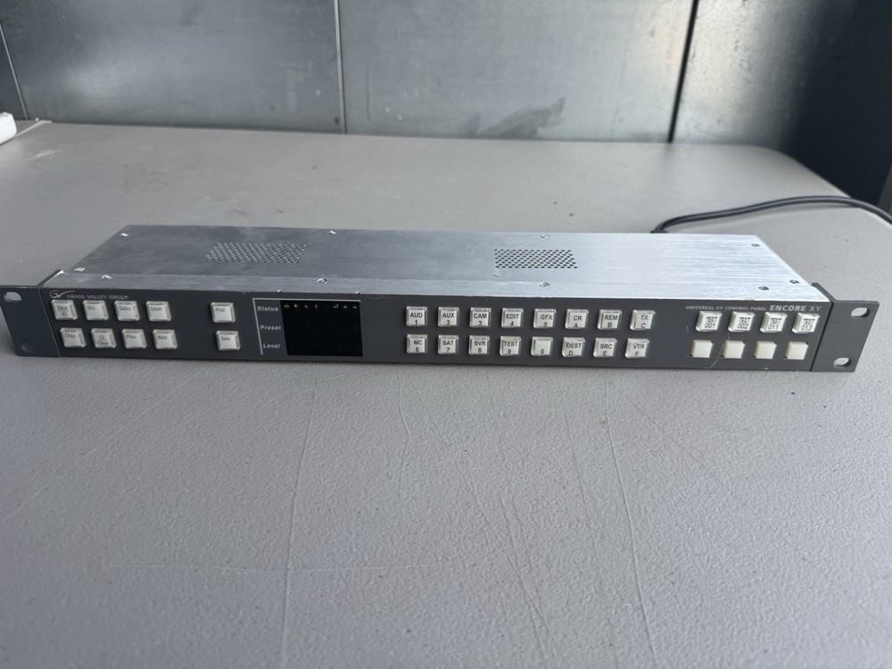 Grass Valley Encore ENC-XY Universal XY Programmable Control Panel (Tested)