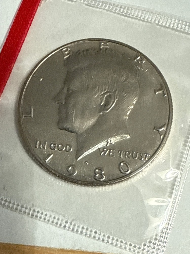 1980 D Kennedy Half Dollar