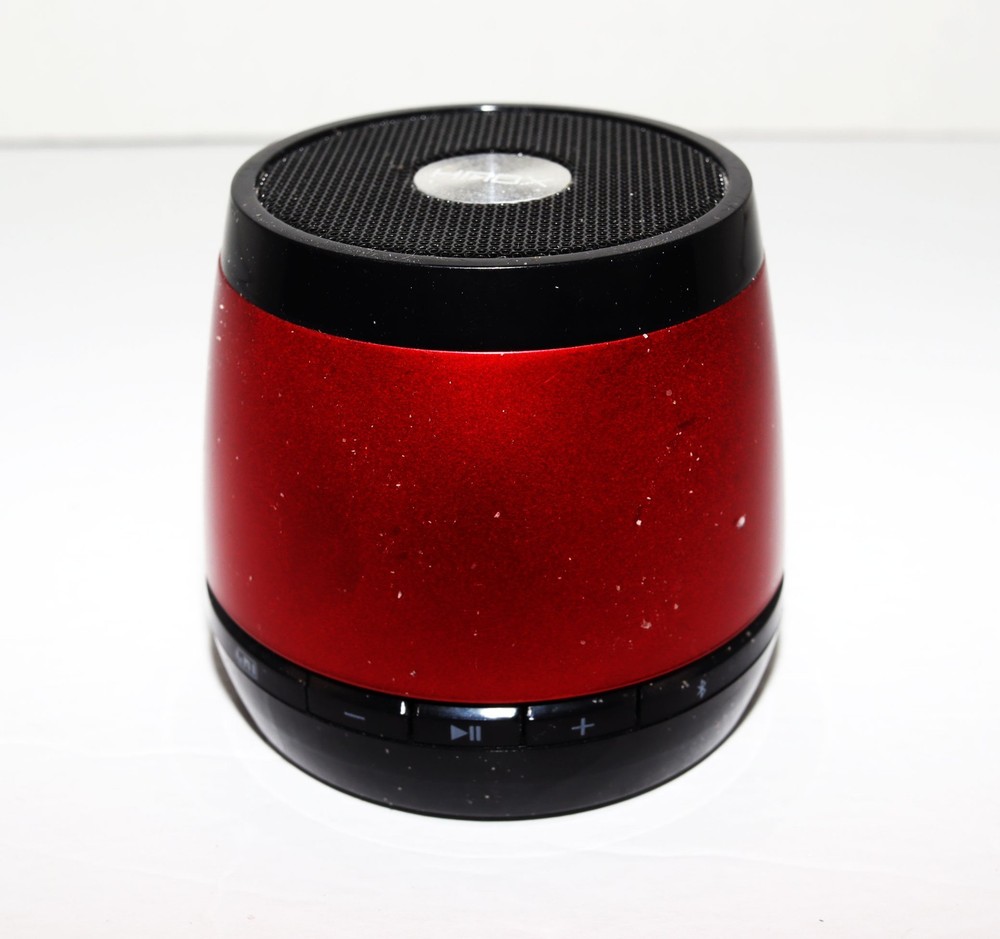 HMDX Jam Wireless Bluetooth Speaker HX-P230E Red Used TESTED WORKS