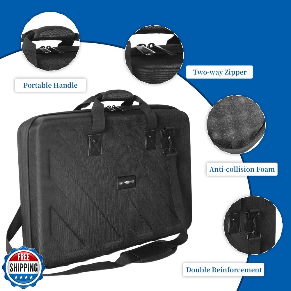 CAIOVSE DJ Controller Case Compatible with Pioneer DJ Controller