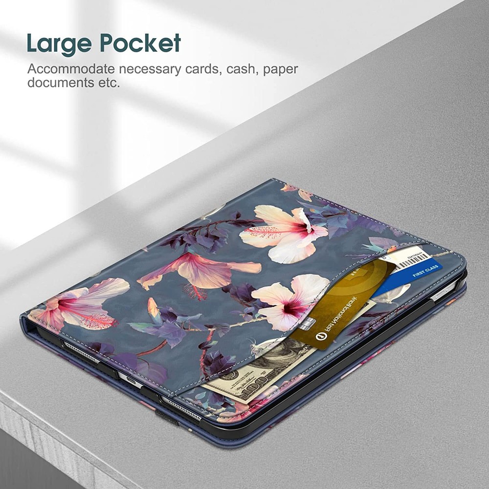 For iPad 10th Gen 10.9" (2022) Multi-Angle Viewing Protective Stand Case Cover