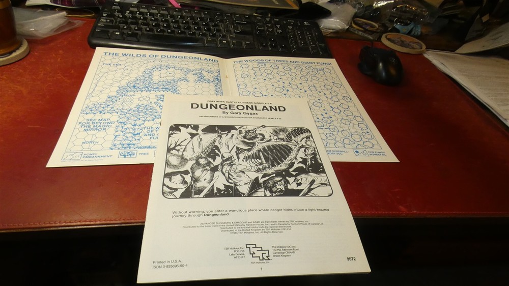 TSR AD&D: Module EX1: Dungeonland