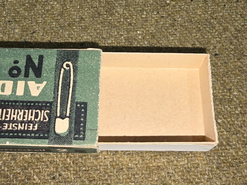 WWII German Safety Pin Box