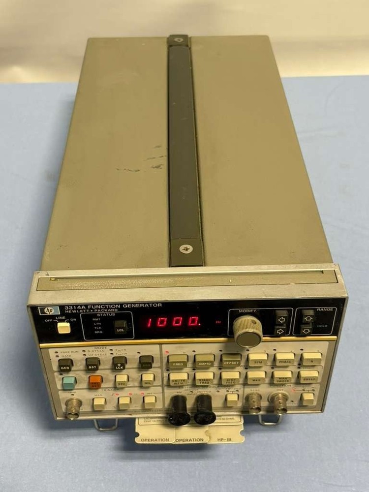 HP Hewlett Packard Function Generator Unit Model 3314A