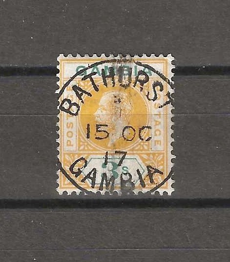 GAMBIA 1912/22 SG 101 USED