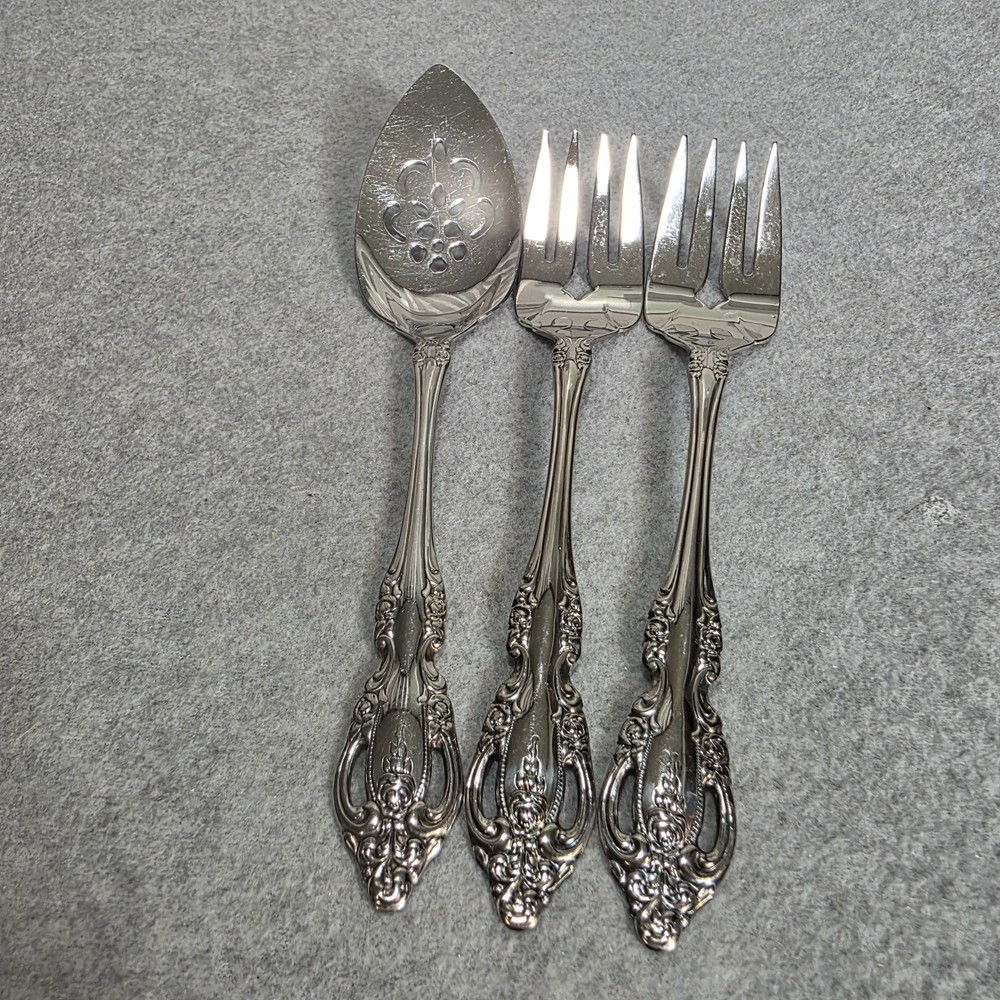 88 Pc ONEIDA Community BRAHMS Stainless Steel FLATWARE Set Serves For 12 Extras