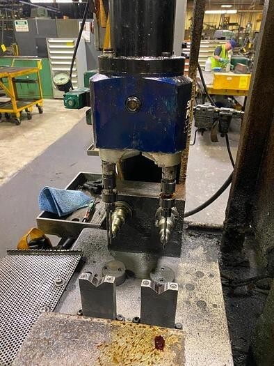 14" HACKETT PRECISION/SUHNER TWIN SPINDLE DRILL SUHNER 2-SPINDLE DRILL - 29833