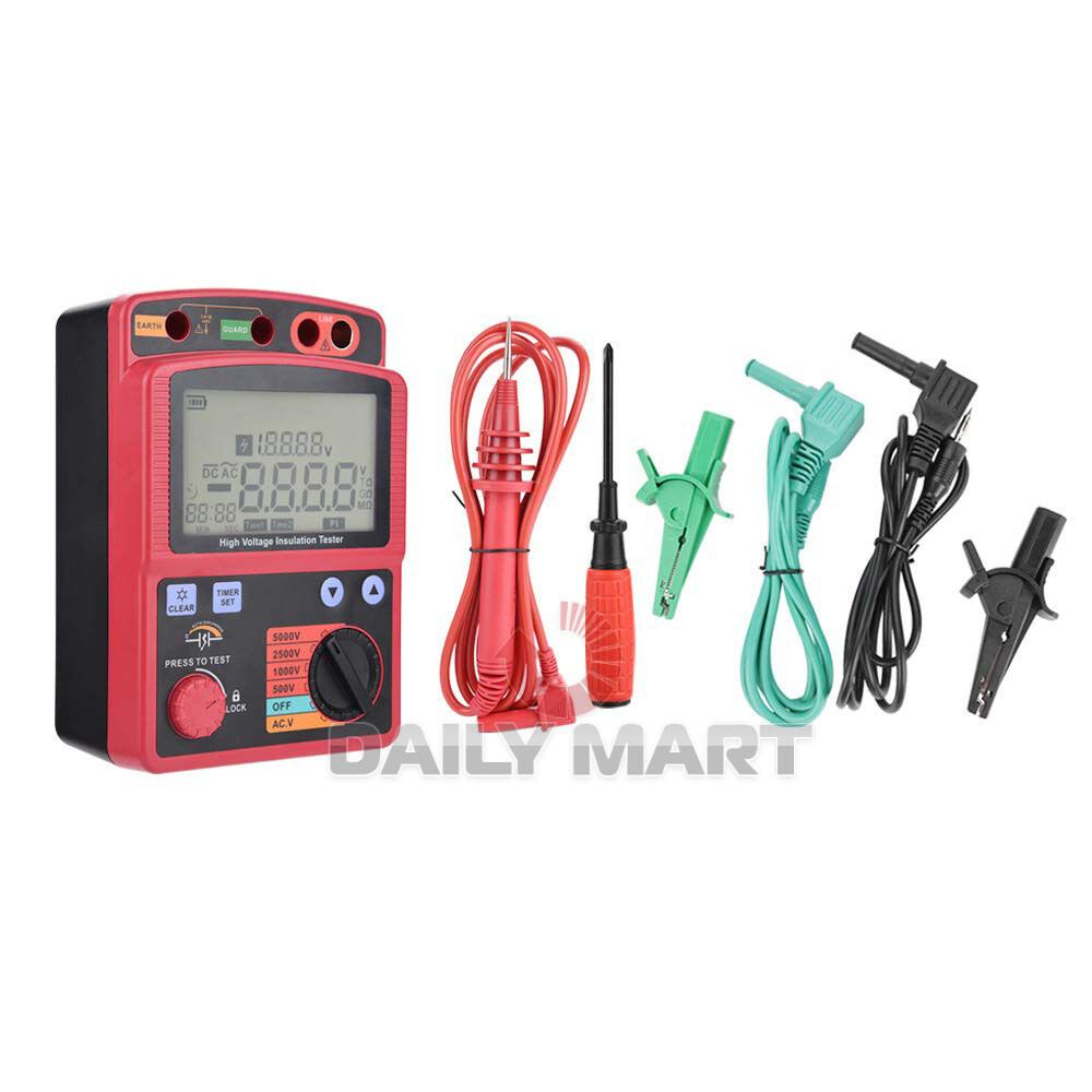 New In Box BENETECH GM3125 Insulation Resistance Tester Meter