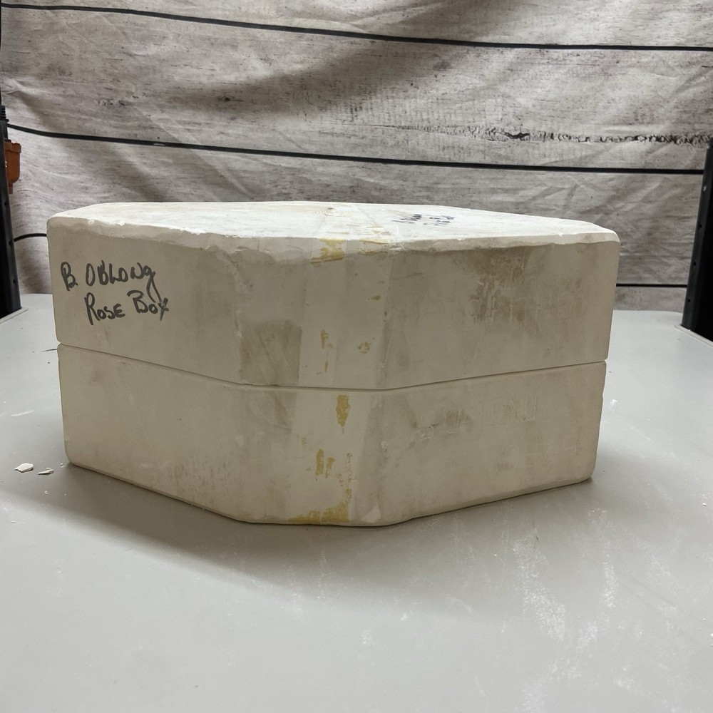Ceramic Slip Casting Mold B Oblong Rose Box Byron
