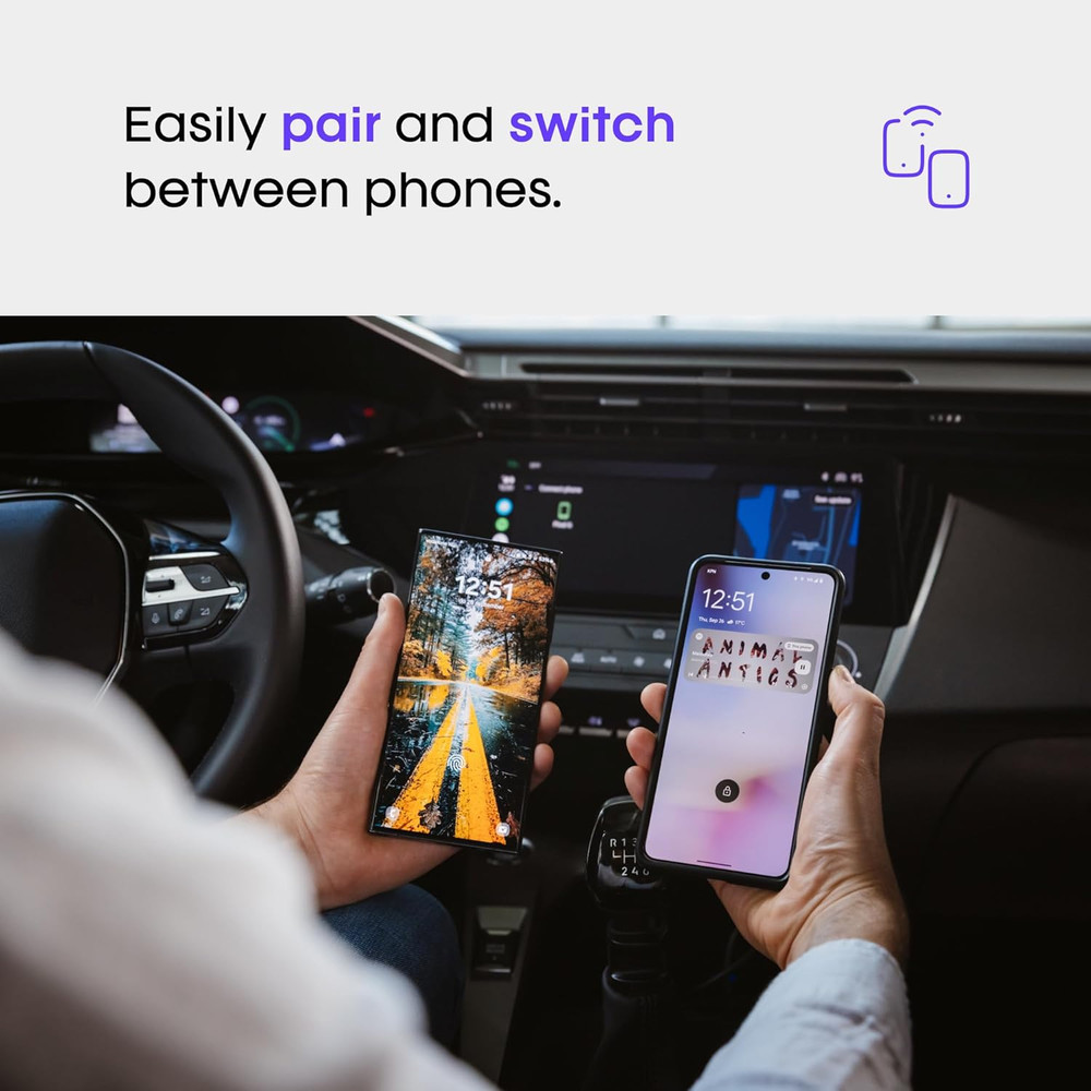 Two – Wireless Android Auto Adapter – Convert Factory Wired Android Auto to Wire
