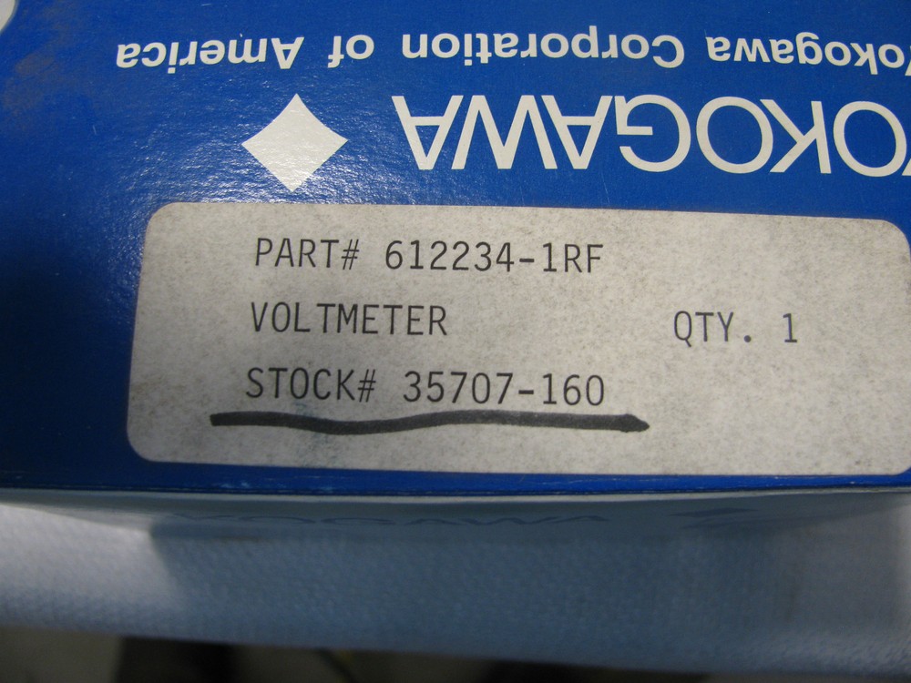 YOKOGAWA 612234-1RF VOLTMETER