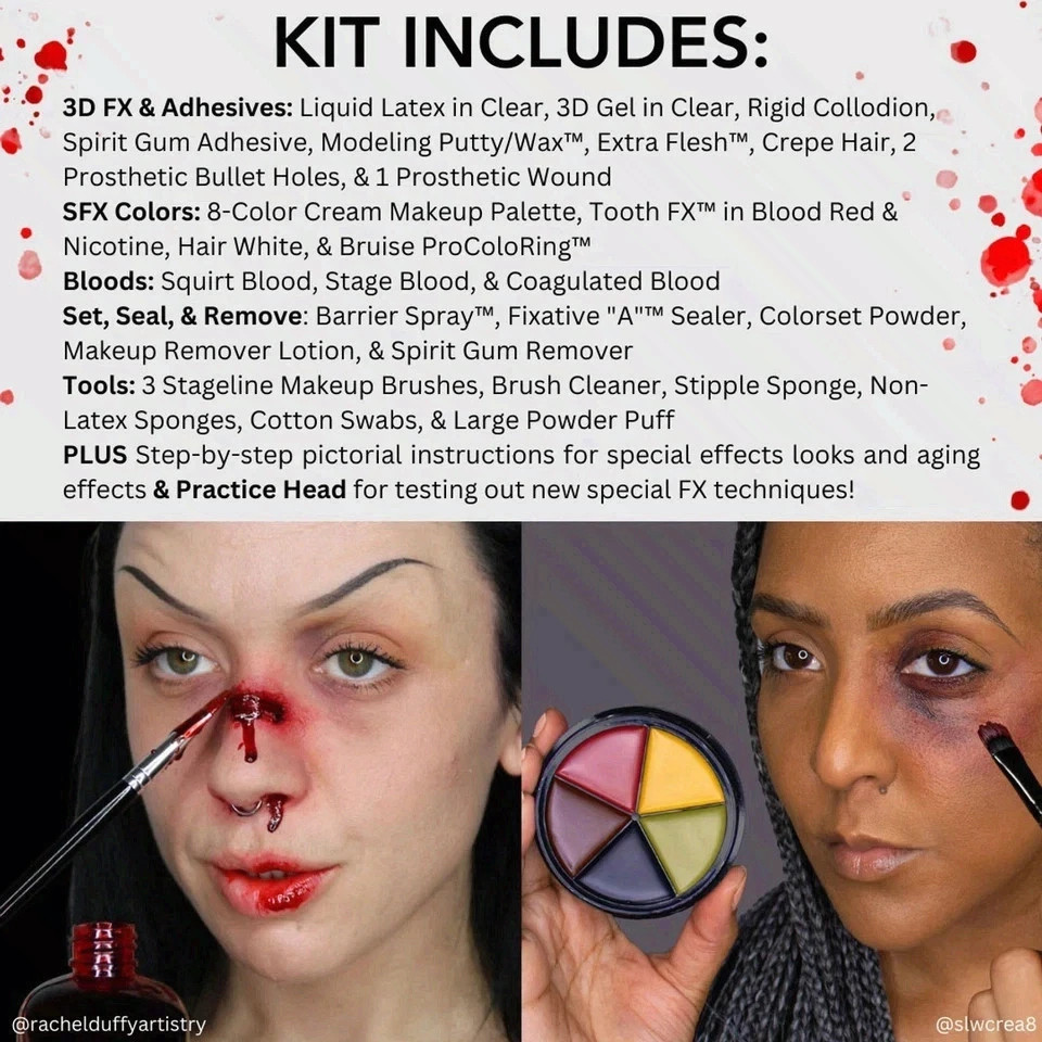 Makeup Special FX All-Pro Makeup Kit with Practice Head | Complete Profession