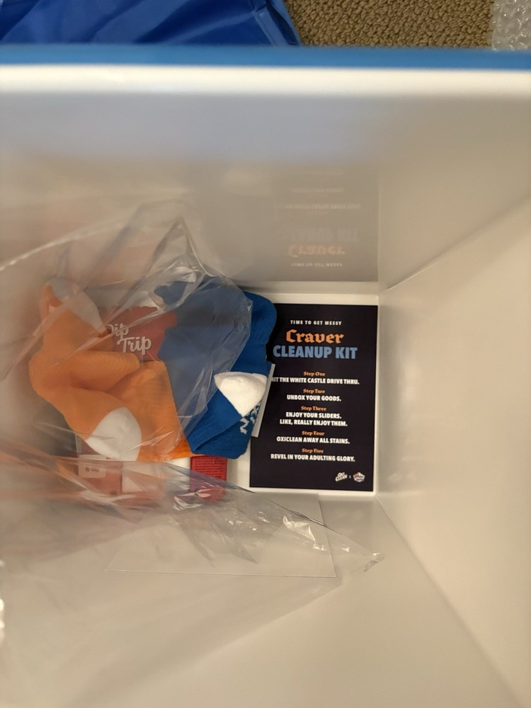 White Castle x Oxi Clean Cooler Limited Edition