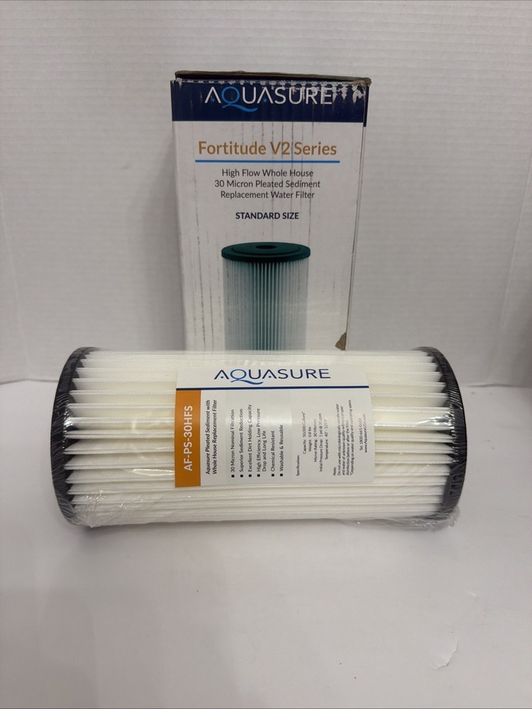 Aquasure Fortitude V2 Series Triple Purpose Pre-filter Treatment AF-SCZ-25HFS