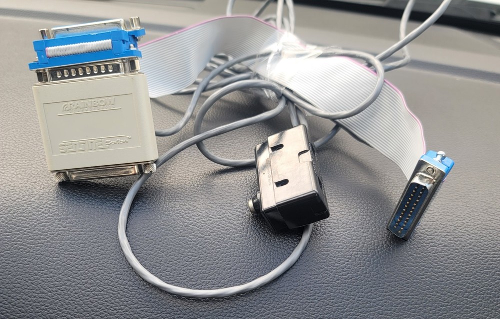 Rainbow Technologies Sentinel Scribe PC Computer Dongle Key With Micro Switch