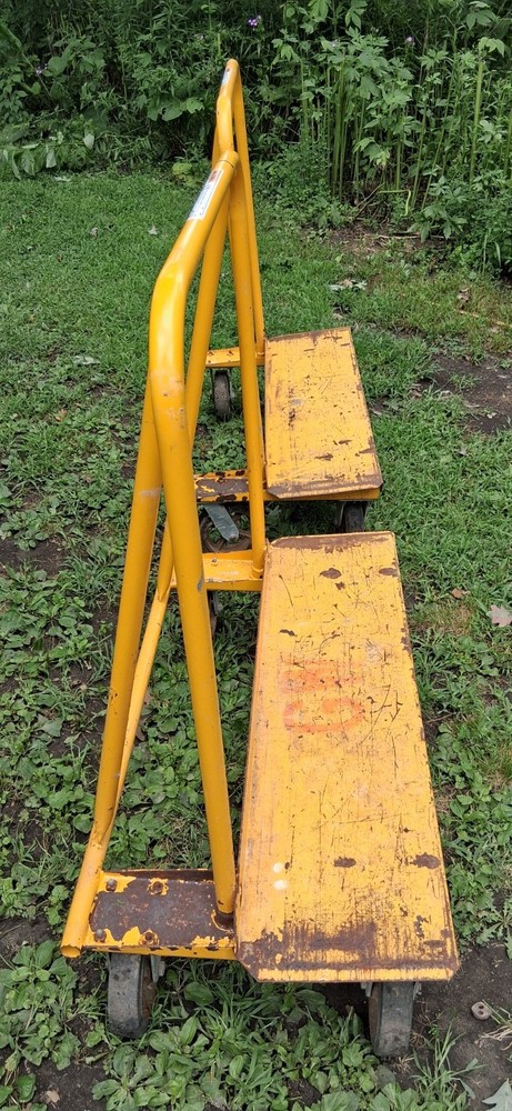 Two Heavy Duty Panel Carts