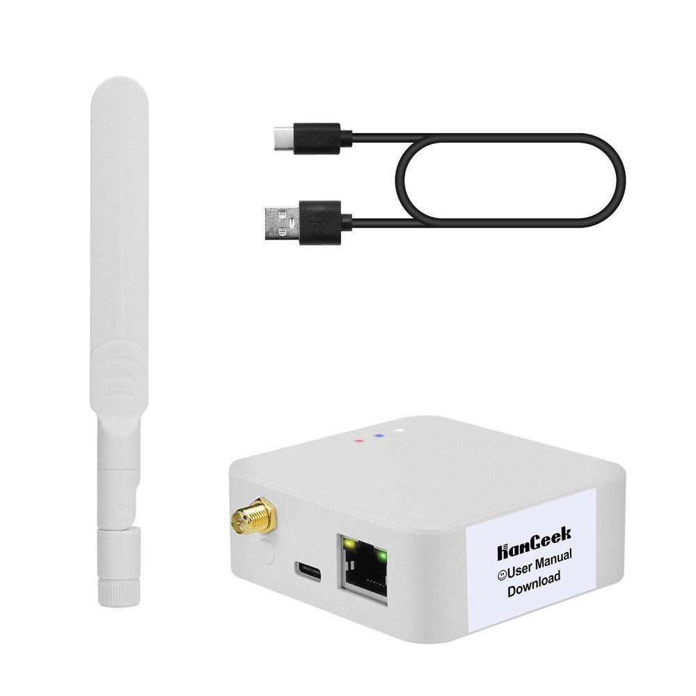 HMG-01 Plus POE White Universal ZigBee Gateway ZigBee Coordinator + USB Cable =