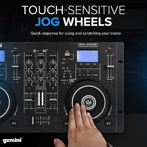 Bluetooth Controller Audio Media Players Mixers Turntables Alone Deck DJ Gift