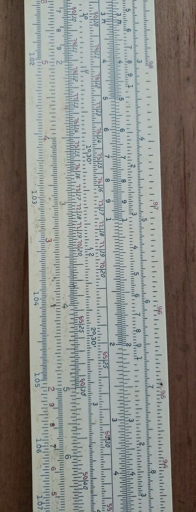K&E 68 1318 Engineering Science Slide Rule LOG LOG DUPLEX TRIG & Leather Case